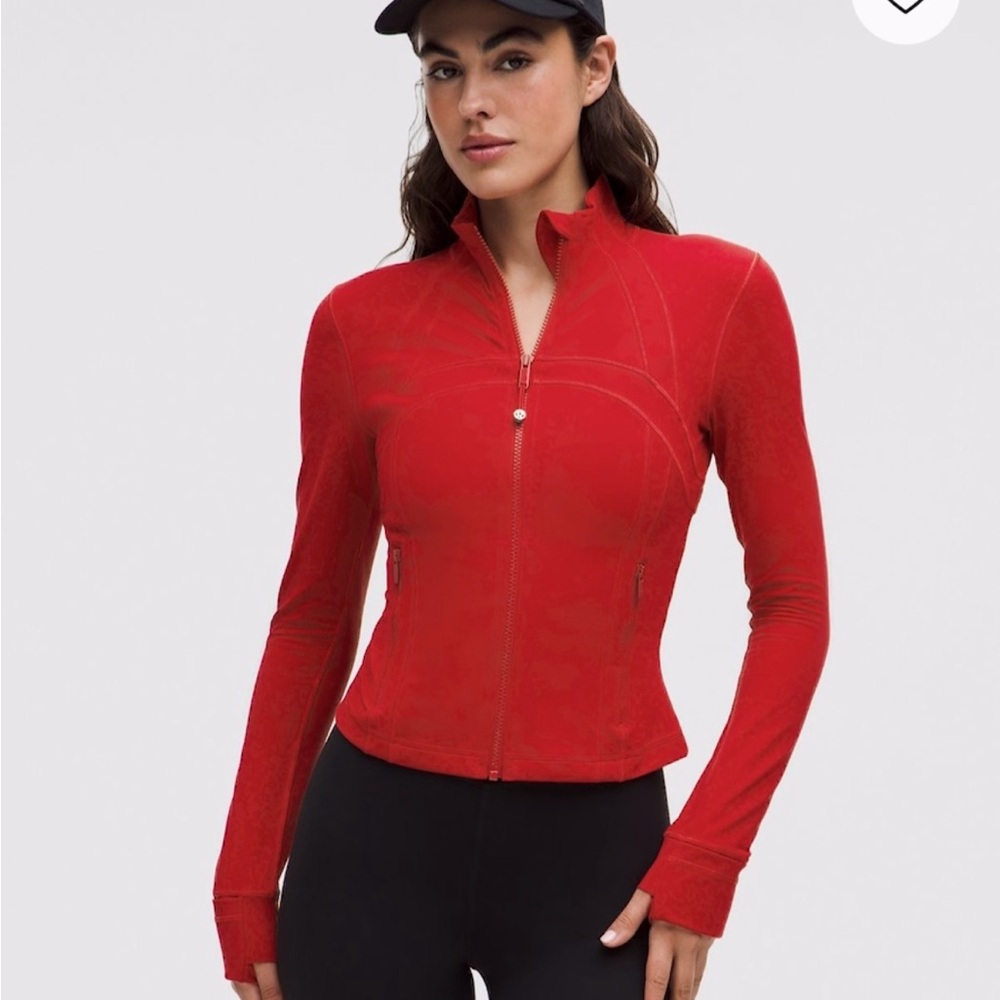 Lululemon Dark Red Define Jacket